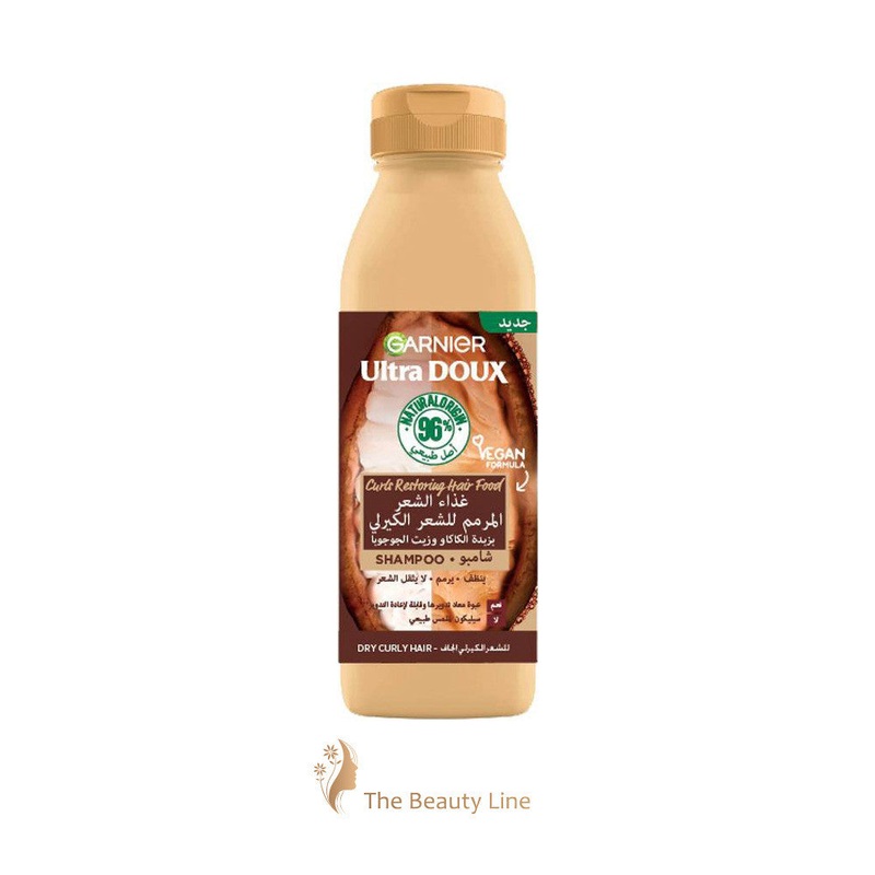 Garnier ultra doux curls restoring hair food shampoo 350ml