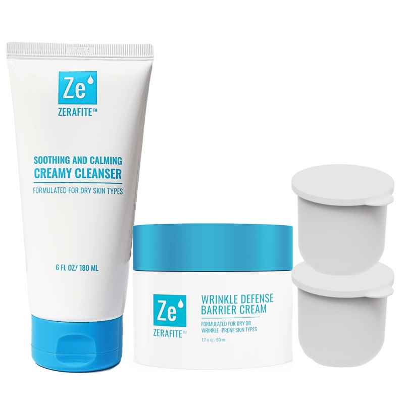Zerafite Wrinkle Defense Barrier Cream – Combo Set ($132 Value)