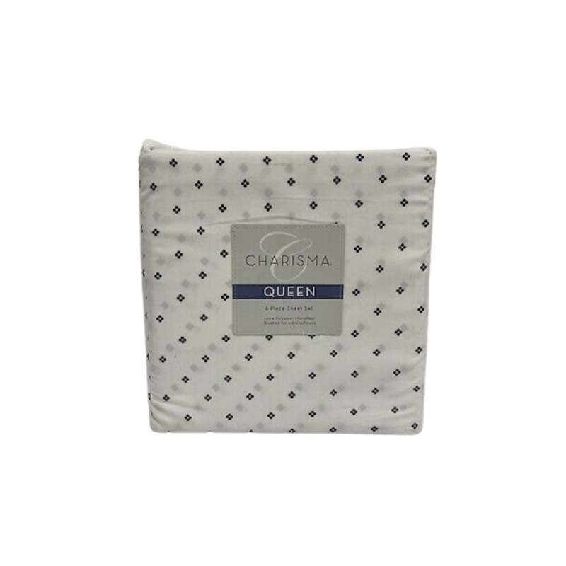 Charisma Queen 6 Piece Sheet Set