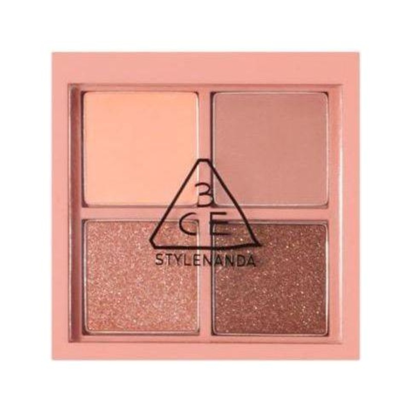 3CE Mini Multi Eye Color Palette  #Side By Side  4.2g | Chic Mauve Tones for Sophisticated Glam