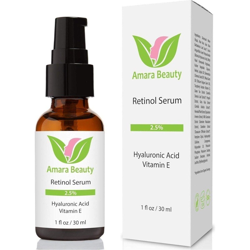 Amara Beauty Retinol Serum 2.5%  30ml | Advanced Anti-Aging & Skin Renewal