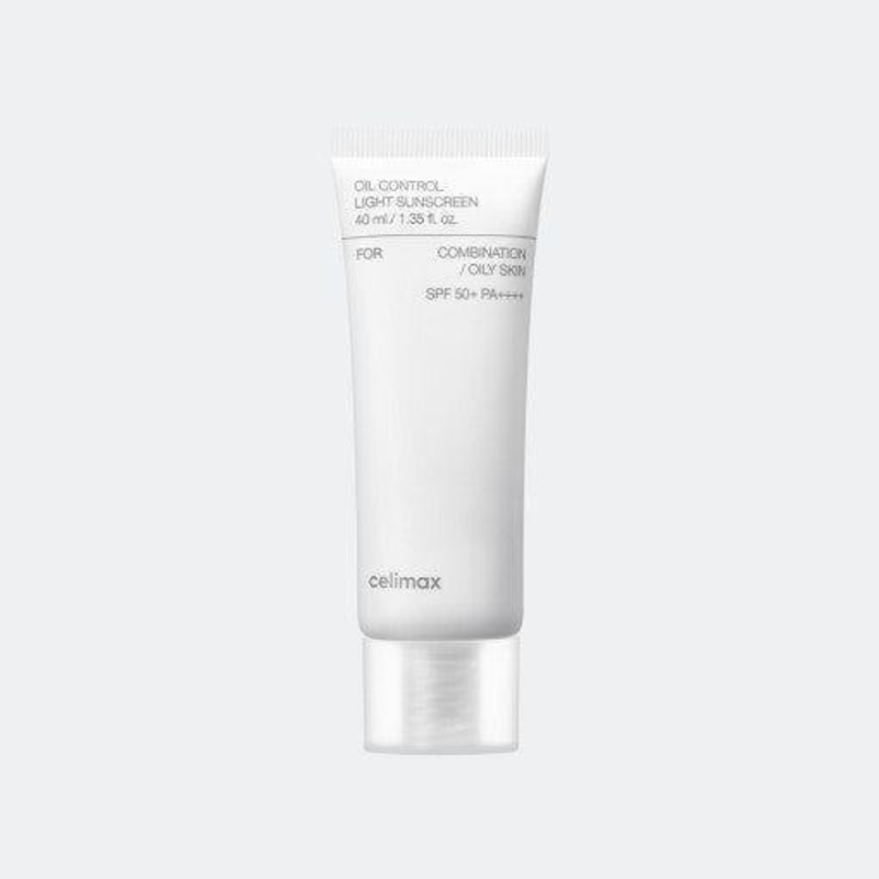 celimax Oil Control Light Sunscreen SPF50+ PA++++ – 40ml | Broad-Spectrum Protection & Sebum Control