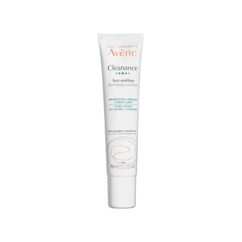 Avne Cleanance Mattifying Emulsion  40ml | Hydration & Oil Control for Oily Skin