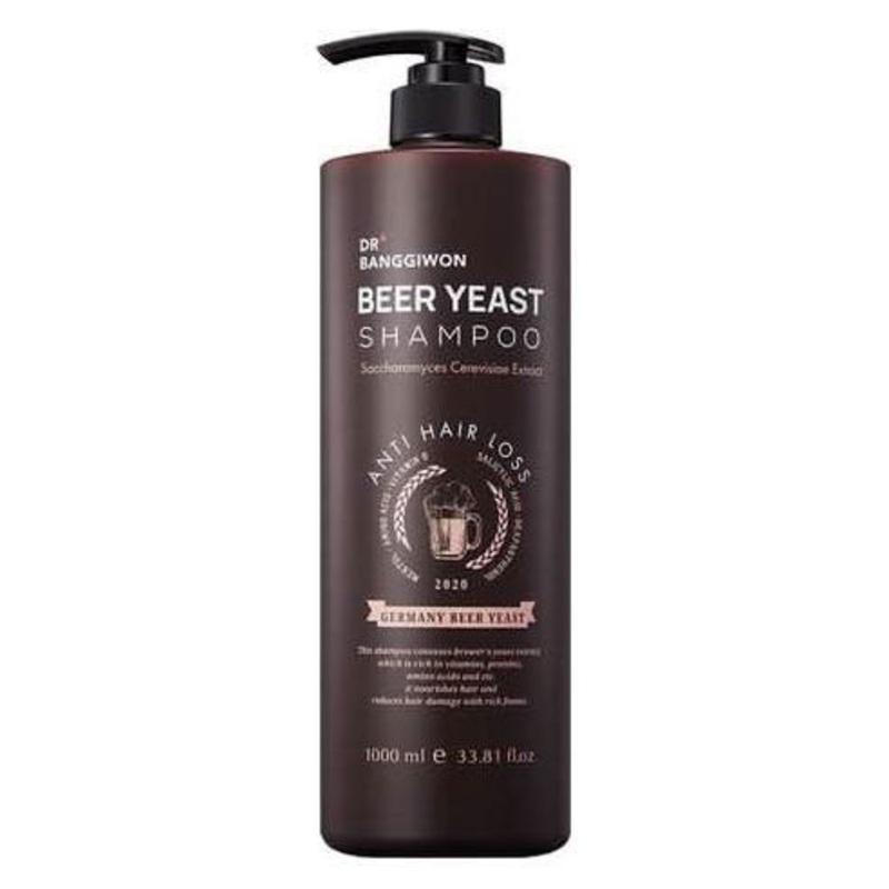 Dr.BANGGIWON Beer Yeast Shampoo  1000ml | Anti-Hair Loss & Strengthening Formula
