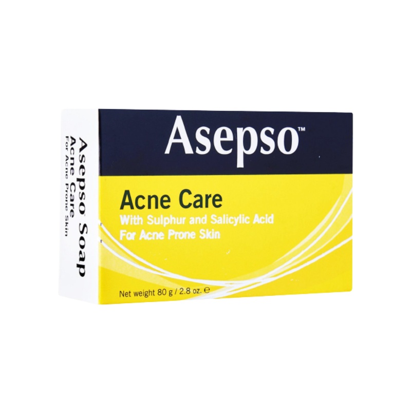 Asepso Acne Care Bar Soap 80G