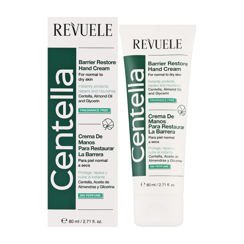 REVUELE Hand Cream Centella Barrier Restore, 80 mL