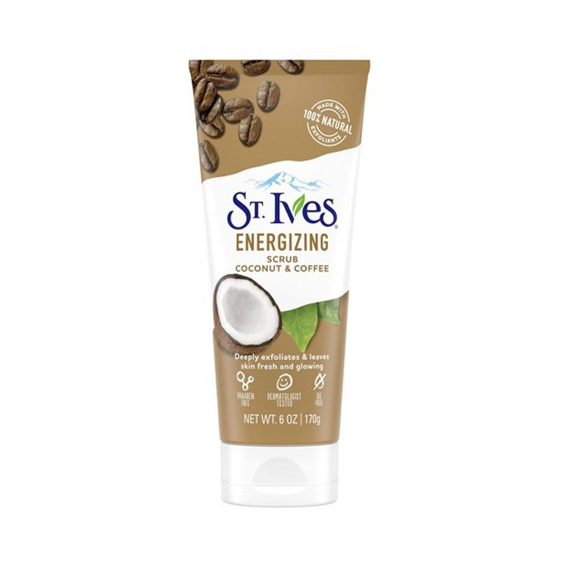 St. Ives Energizing Coconut & Coffee Scrub 170gm
