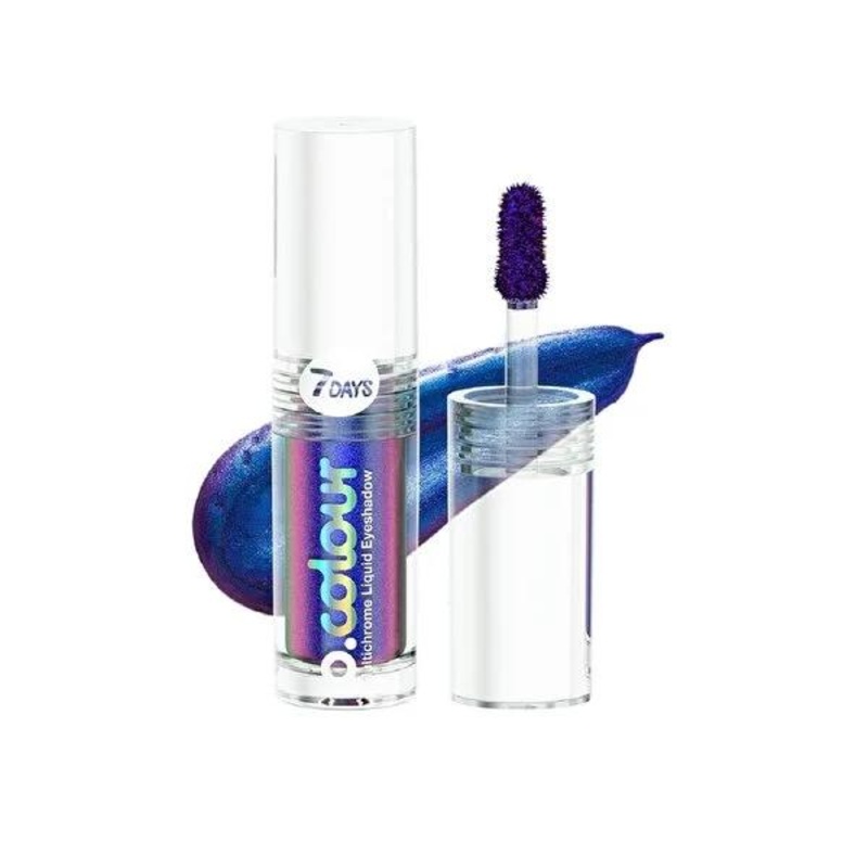7Days B.Colour Sapphire Multichrome Liquid Eyeshadow  Color Shifting, Long-Lasting, Vegan Eyeshadow for a Captivating Look