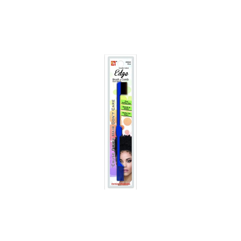 Double Sided Edge Brush And Comb