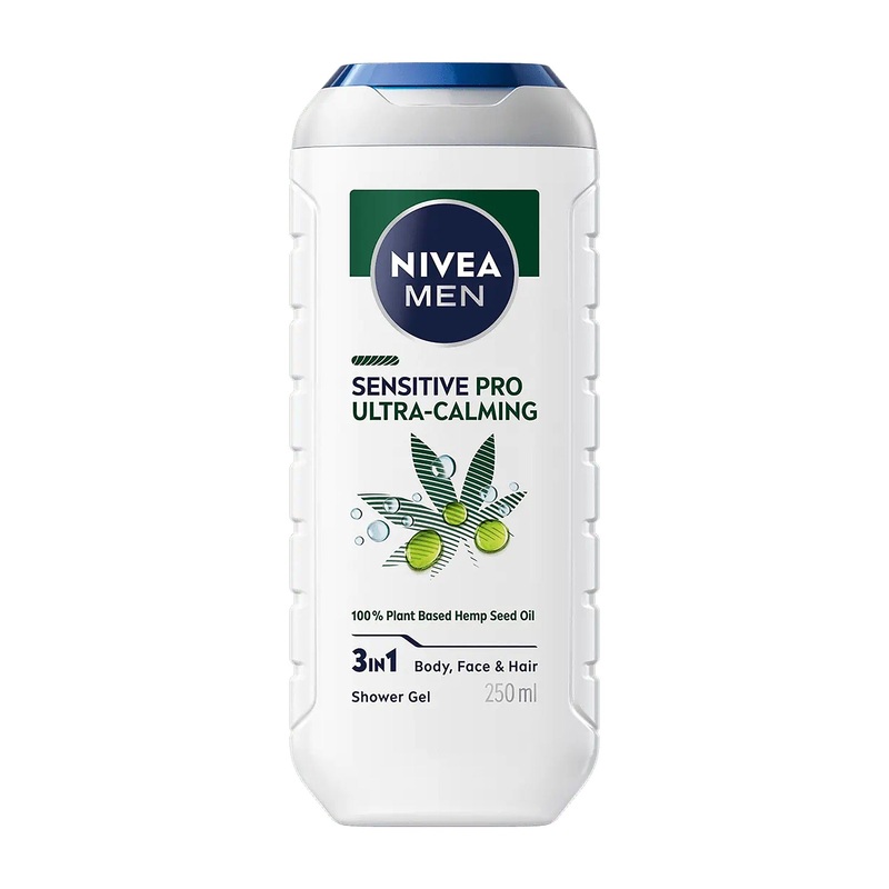Nivea Men Sensitive Pro Ultra-Calming shower gel, 250 mL