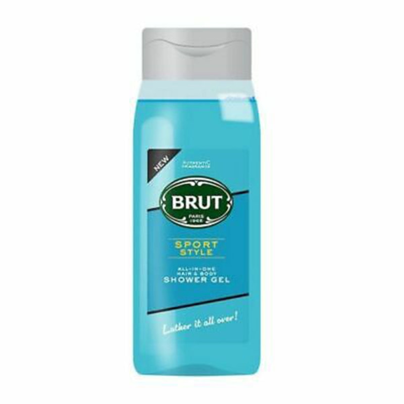 Brut Sport Style Hair Body Shower Gel 500ml