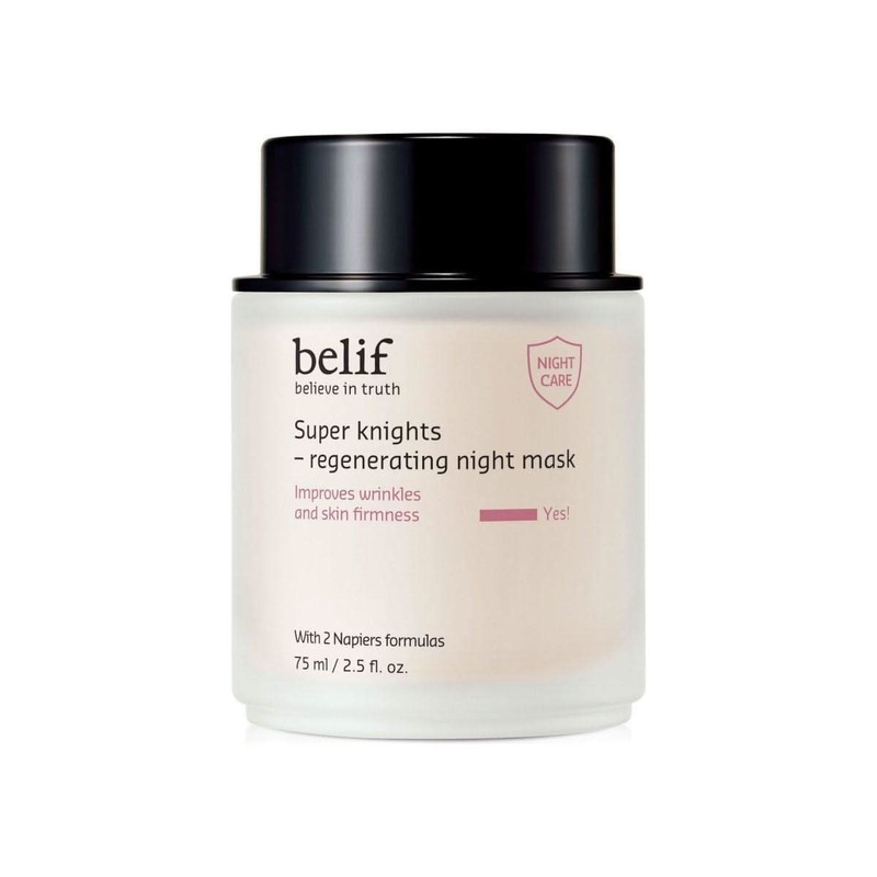 belif Super Knights Regenerating Night Mask  75ml | Overnight Skin Renewal & Barrier Strengthening