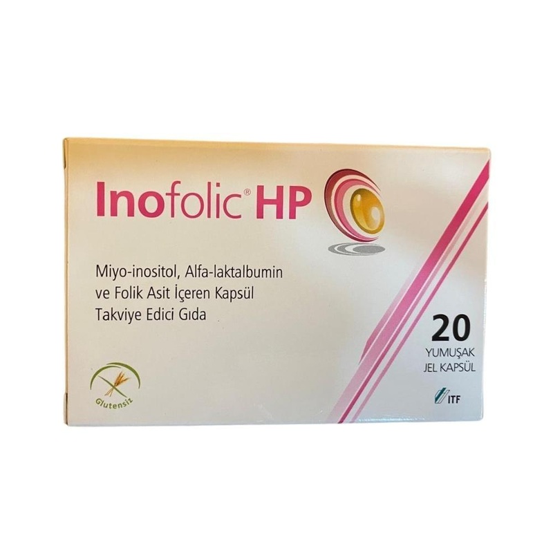 _nofolic – Inositol and Folic Acid Supplement for Prenatal Nutrition and Preconception Health – 20 Capsules