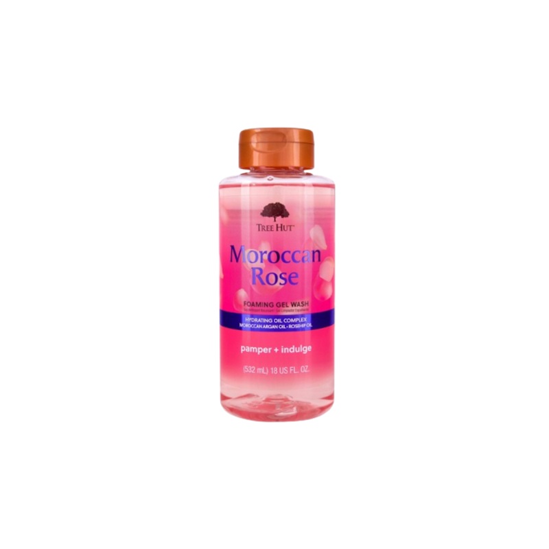 Tree Hut Moroccan Rose Foaming Gel Wash Pamper
