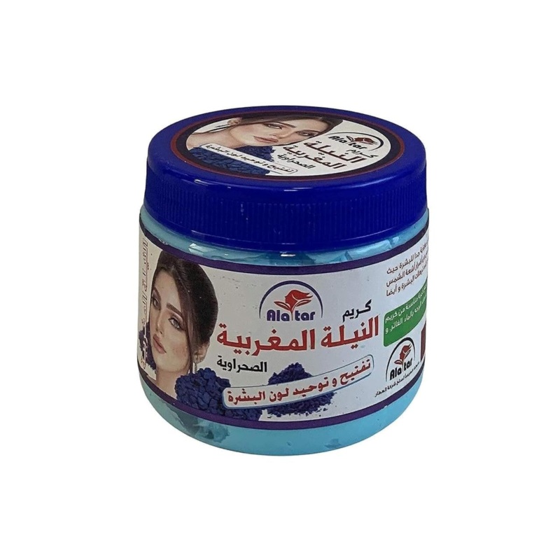 Ala Tar Moroccan Indigo Desert ( Nila Zarka ) Cream For Brightening Skin Tone  – 200ml